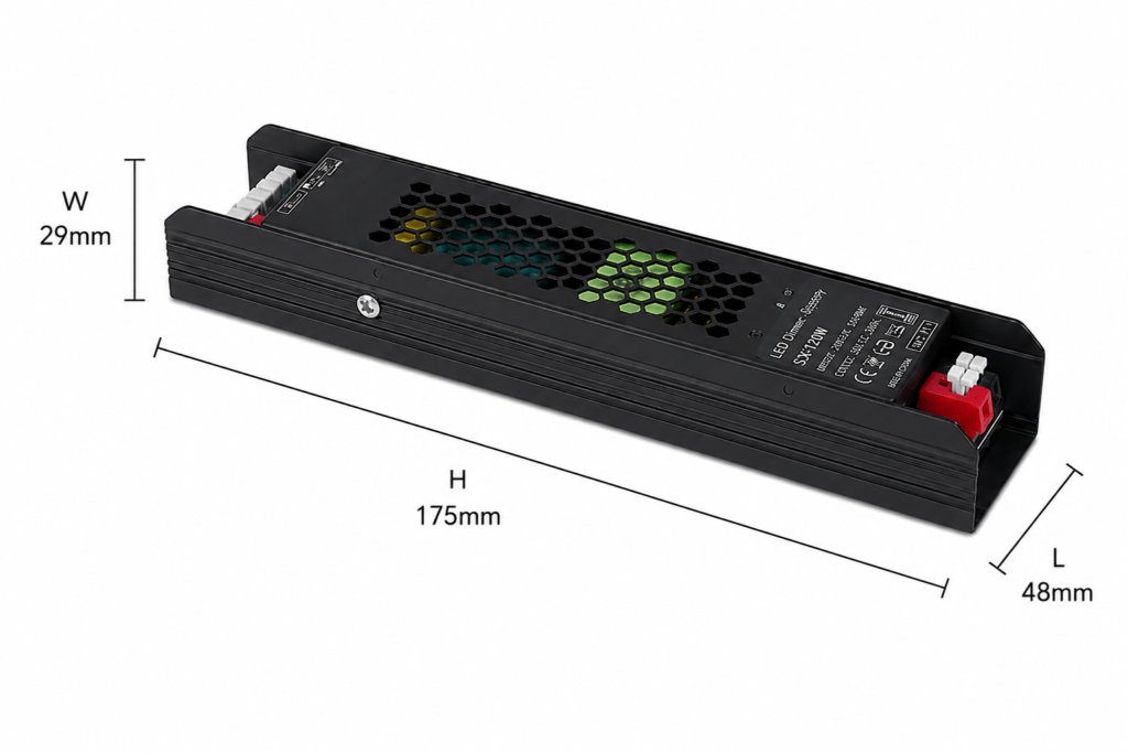 led power supply 120 watt 12 volt