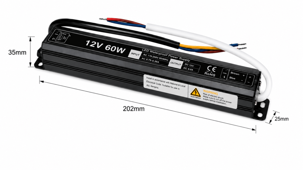 led power supply 60 watt 12 volt