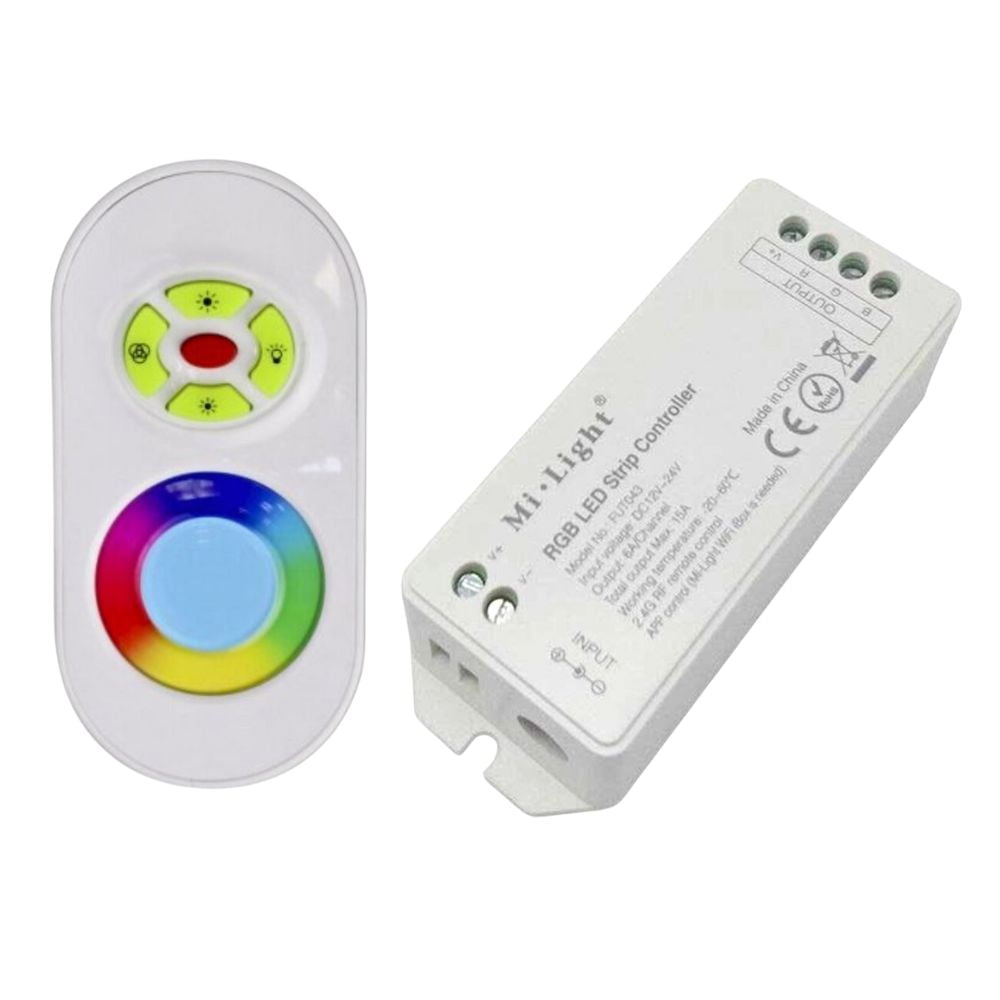 LED Controller / RGB Colour Changing / Dimming / Radio Frequency /12-24V / 12A - Image 2