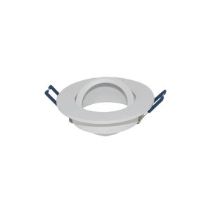 WHITE DOWNLIGHT FITTING