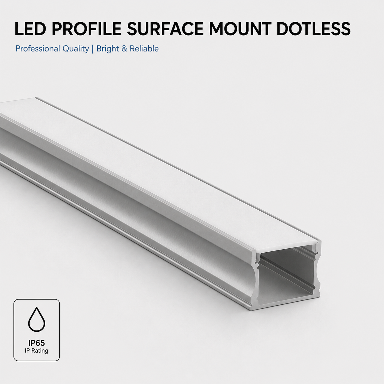2m led profile dotless (surface)