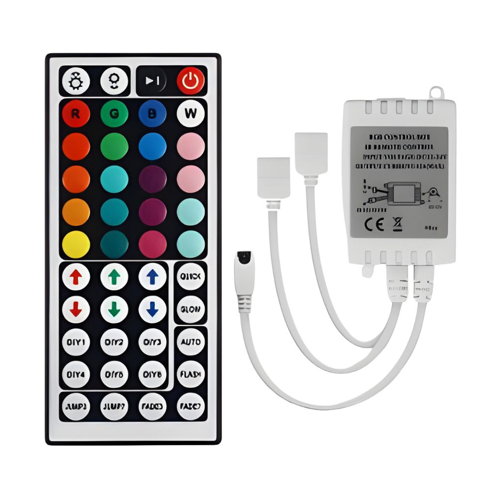 LED Controller / 8 Modes / Colour Changing & Flashing / 12-24V / 6Amps - Image 2