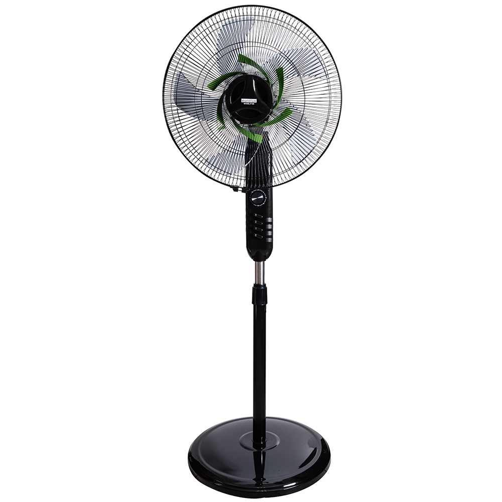 Standing Fan Black & Green Motor Power 80W