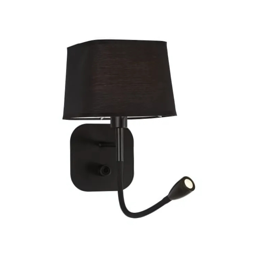 Black Wall Light