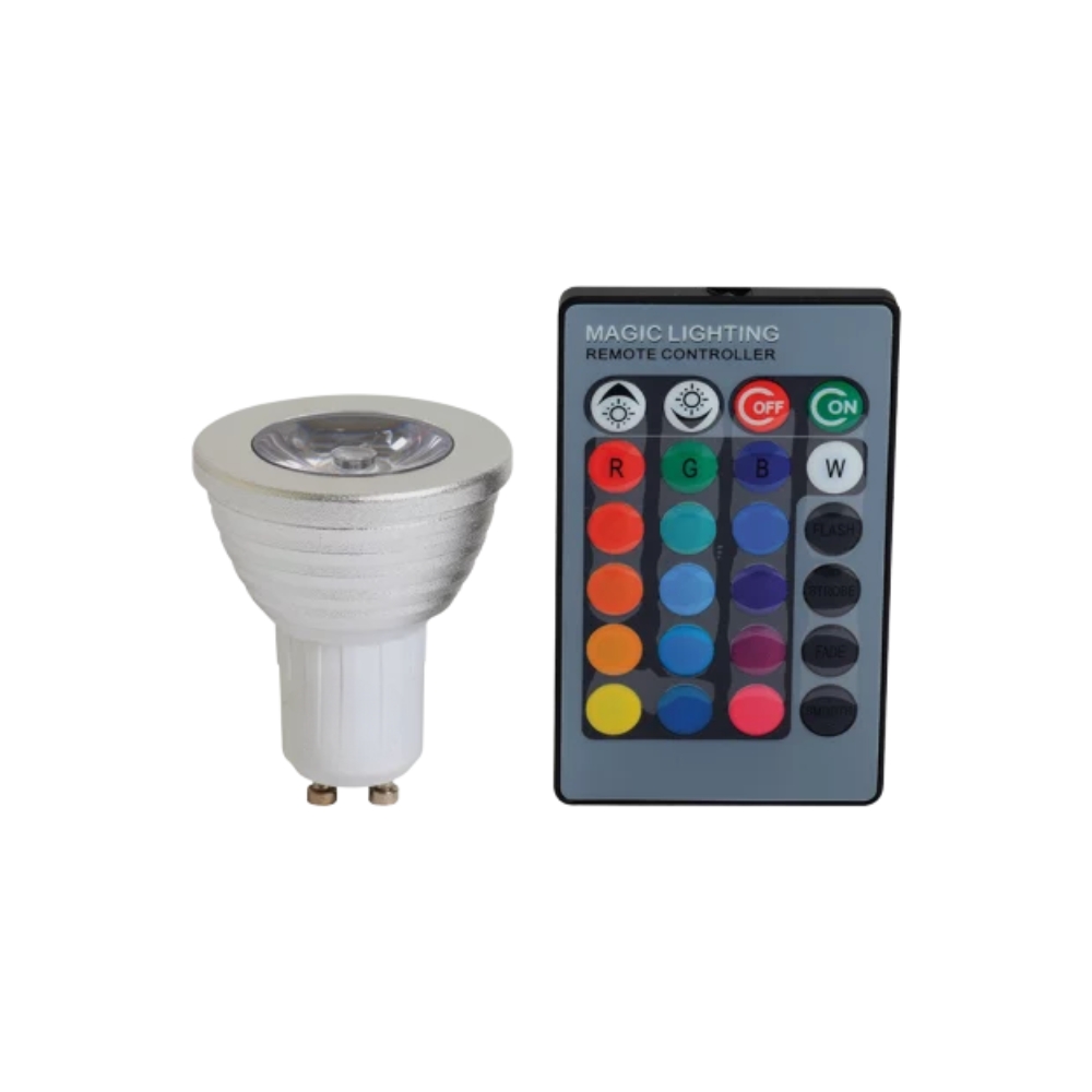LED Downlight 3W GU10 (Non Dim) Colour Changing