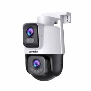 This is a picture of a Tenda Camera CH9, Dual Lens, Outdoor Wi-Fi Camera