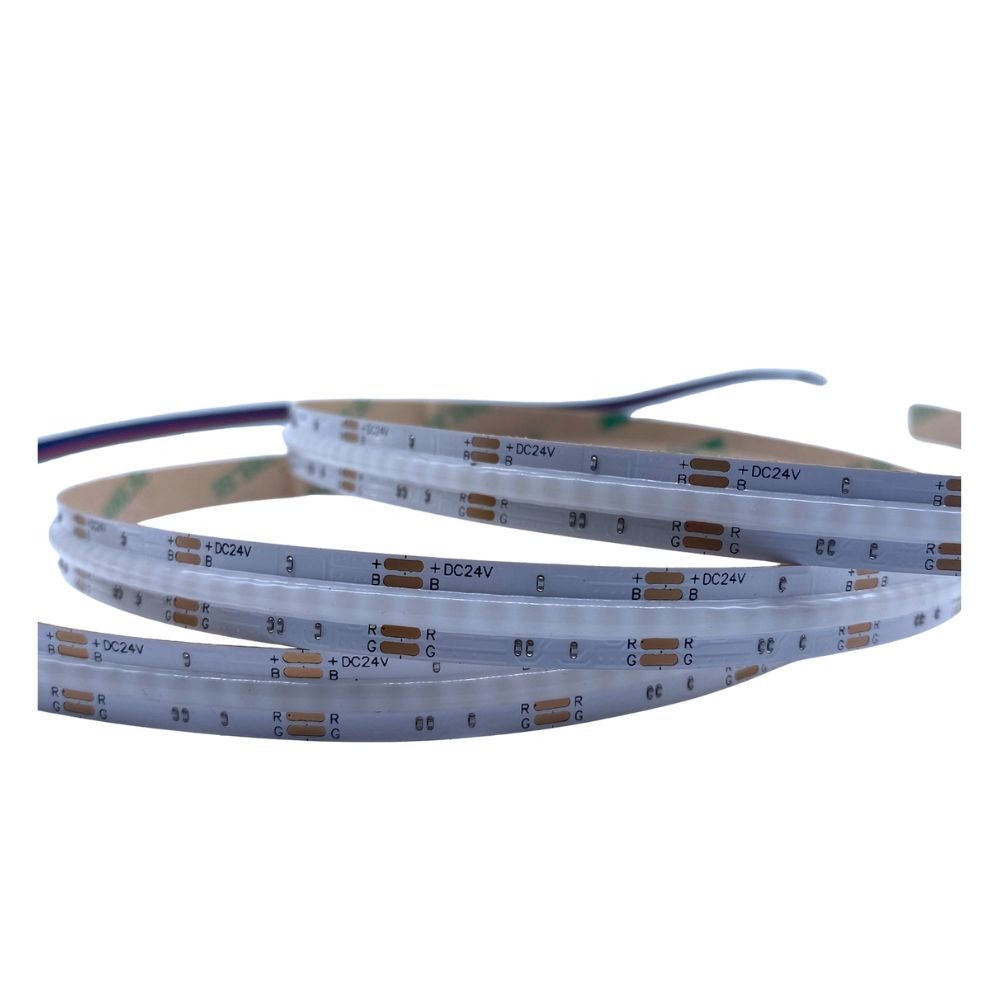 This is a picture of COB Strip Light Colour changing 24v/14w per meter/ IP22