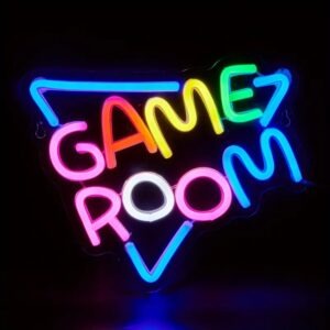 neon sign finger heart design (copy)