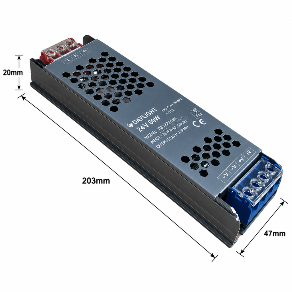 led power supply 150 watt 24 volt