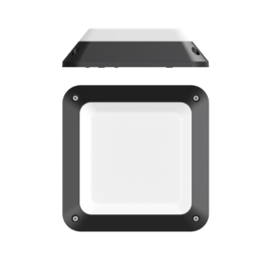 aluminium round bulkhead square 12w/16w/18w bunker ip65