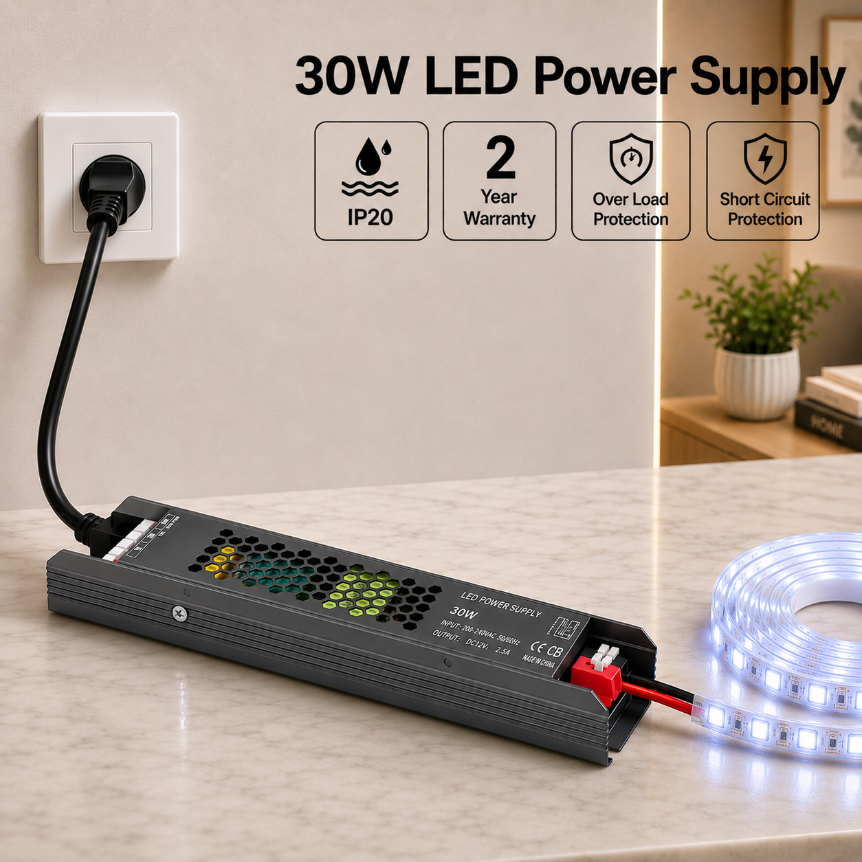 12v driver | power supply | transformer | 30 watt