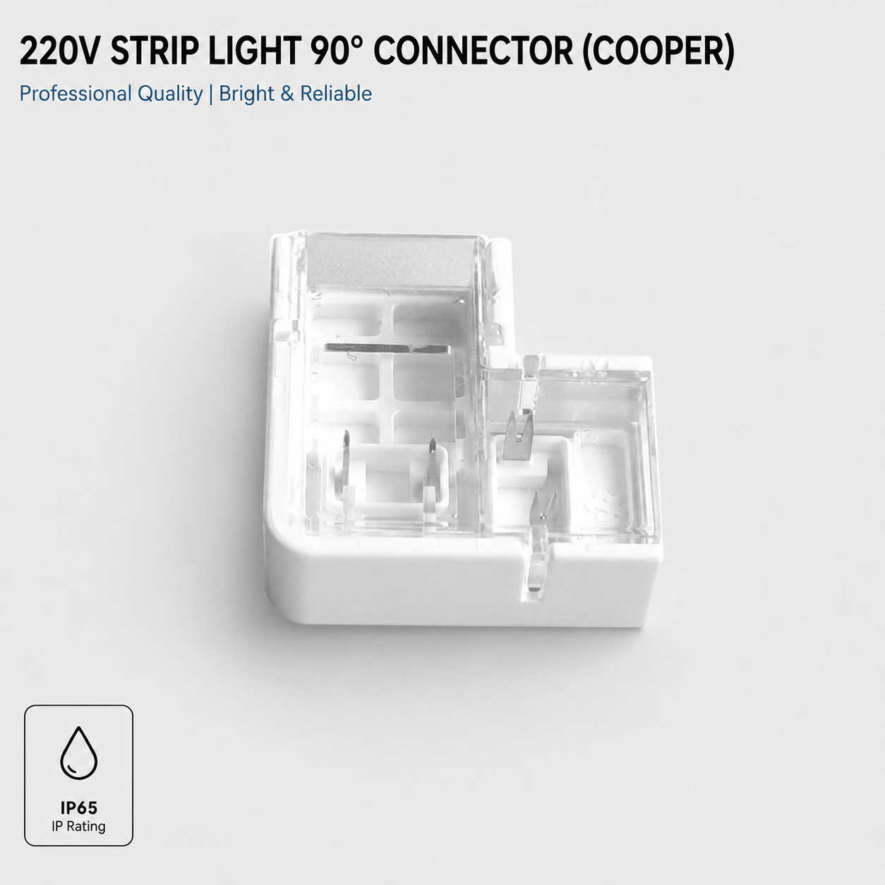 fast l seamless connector strip to strip for 8mm cob/smd strip (copy)